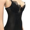 Damen Spaghettiträgerkleid mit Spitze und Pailletten für Herbst und Winter - Europäischer Nachtclub-Stil