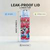 1PC Six Seven Comic Graffiti Design 750ml Color Plastic Sports Water Bottle Leakproof Flip Straw Lid Suitable for Sports Office Home Use