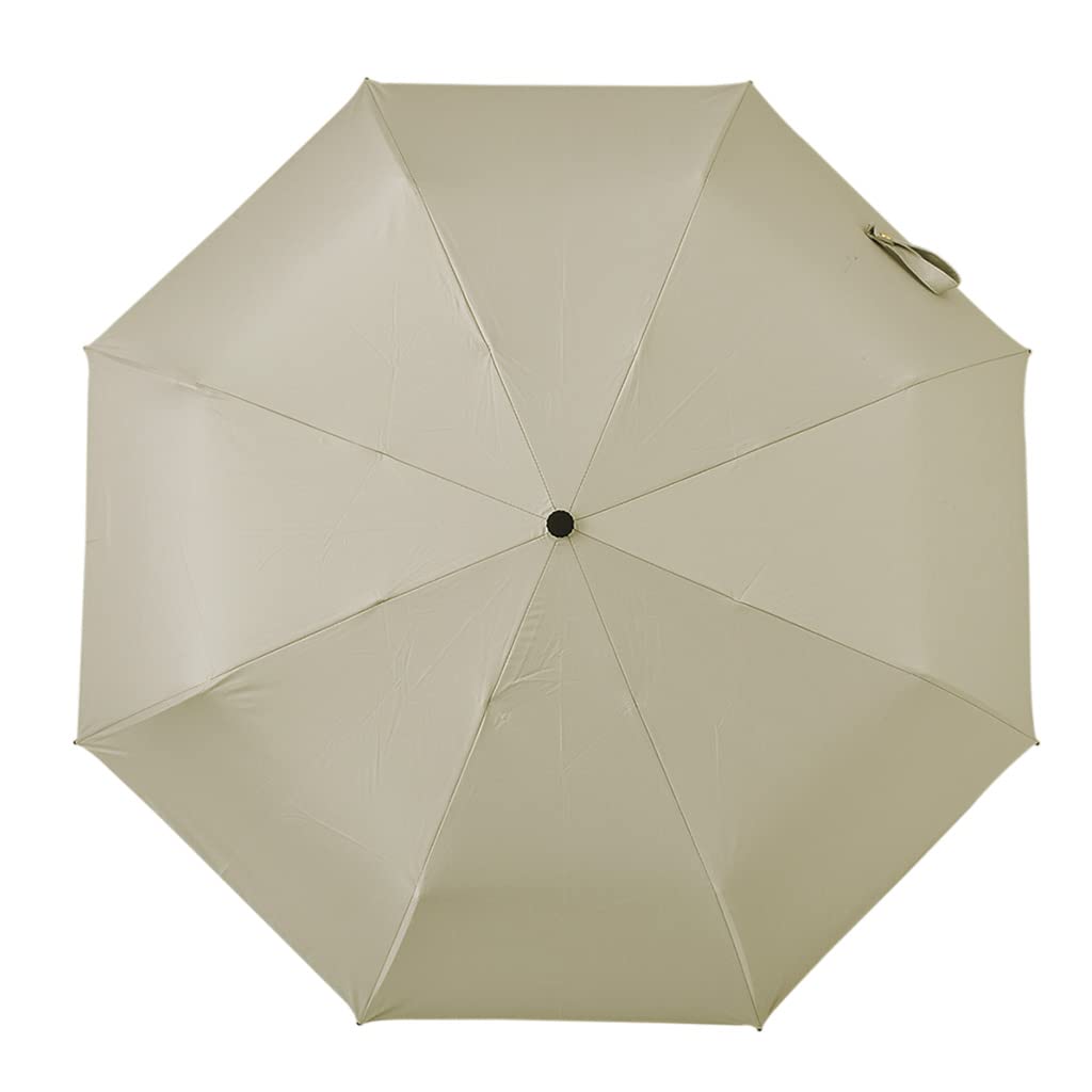 

VITAFELICE Складной зонт женский (Деревянная ручка/55 см спицы) vnsz-586z (Песочно-бежевый)