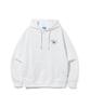 Unisex Small Logo Basic Hoodie [White] (Ubrlt82)