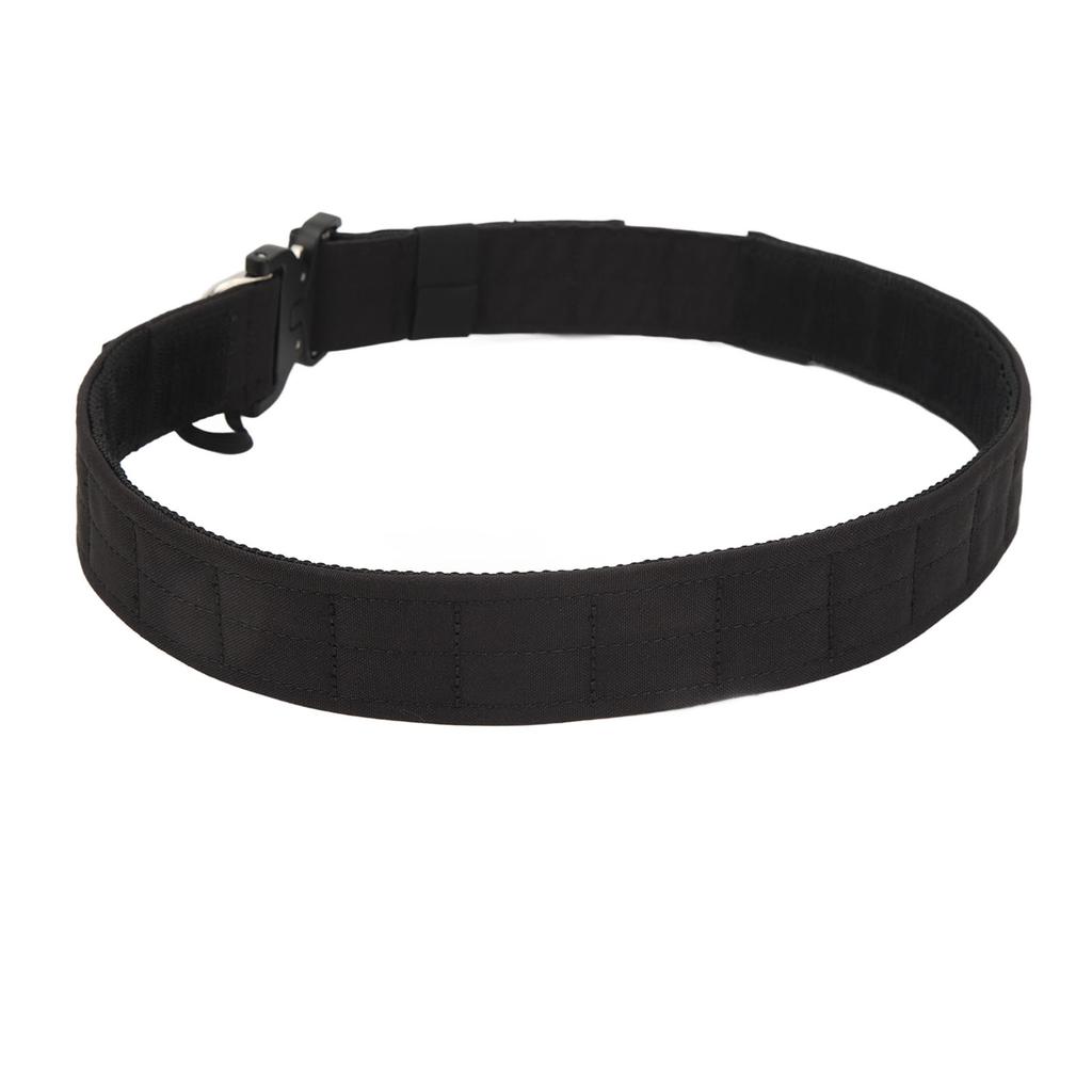 Combat Belt Battle Belt Quick Release 2 Layer Metal Buckle Hook and Loop Multifunctional Rigger Belt for Outdoor Work