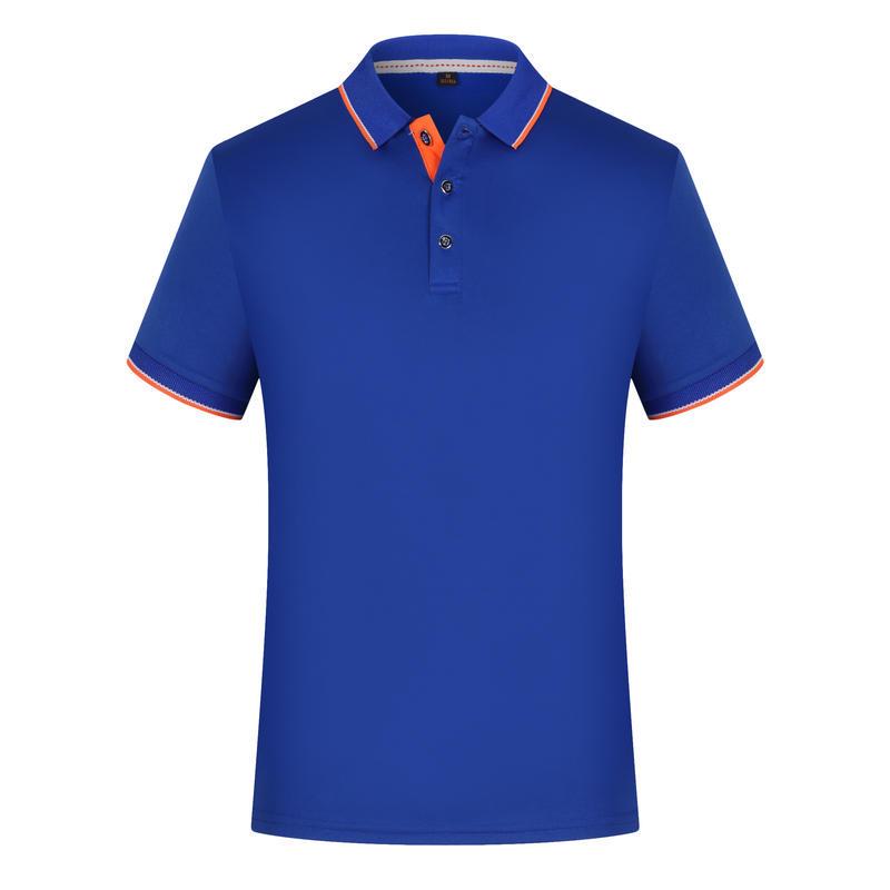 Quick-Dry Ice Silk Custom Corporate Polo Shirt with Logo for Team Activities