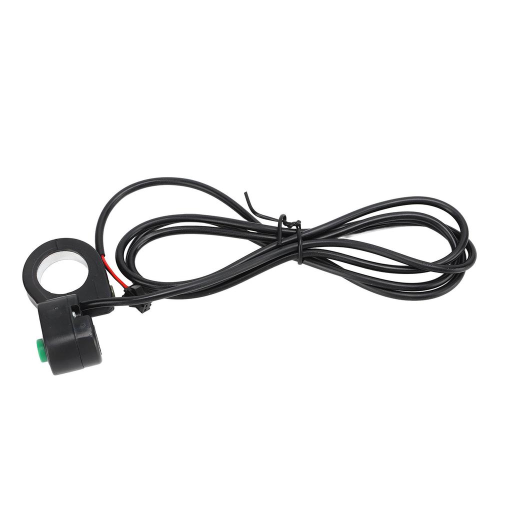 Bike Horn Switch Touch Type ABS Material Black Easy Replaceable Bike Accessories for Electric Bike Scooter
