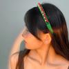 New Year Christmas Headwear Thin Edges Xmas Hairband Christmas Jingling Bell Headband  Headdress