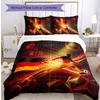 Germany Football Printed Bedding 3 Piece Set Cozy Breathable Bed Cover Set As Housewarming Holiday Gift