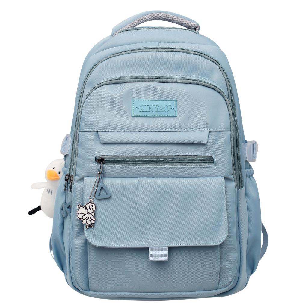 Schoolbag High value Japanese junior high school large capacity schoolbag female high school college student niche backpack simple versatile back