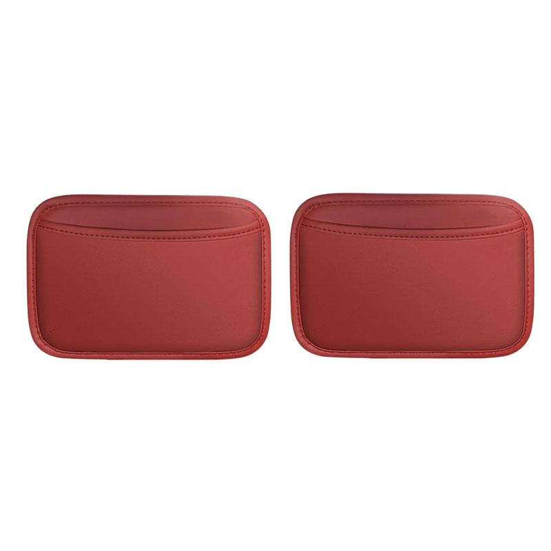 Paste Arbitrarily Car Organizer Mesh Bag Car Storage Pocket Organizer Bag Seat Back Side Door Stowing Tidying Box For Phone Key