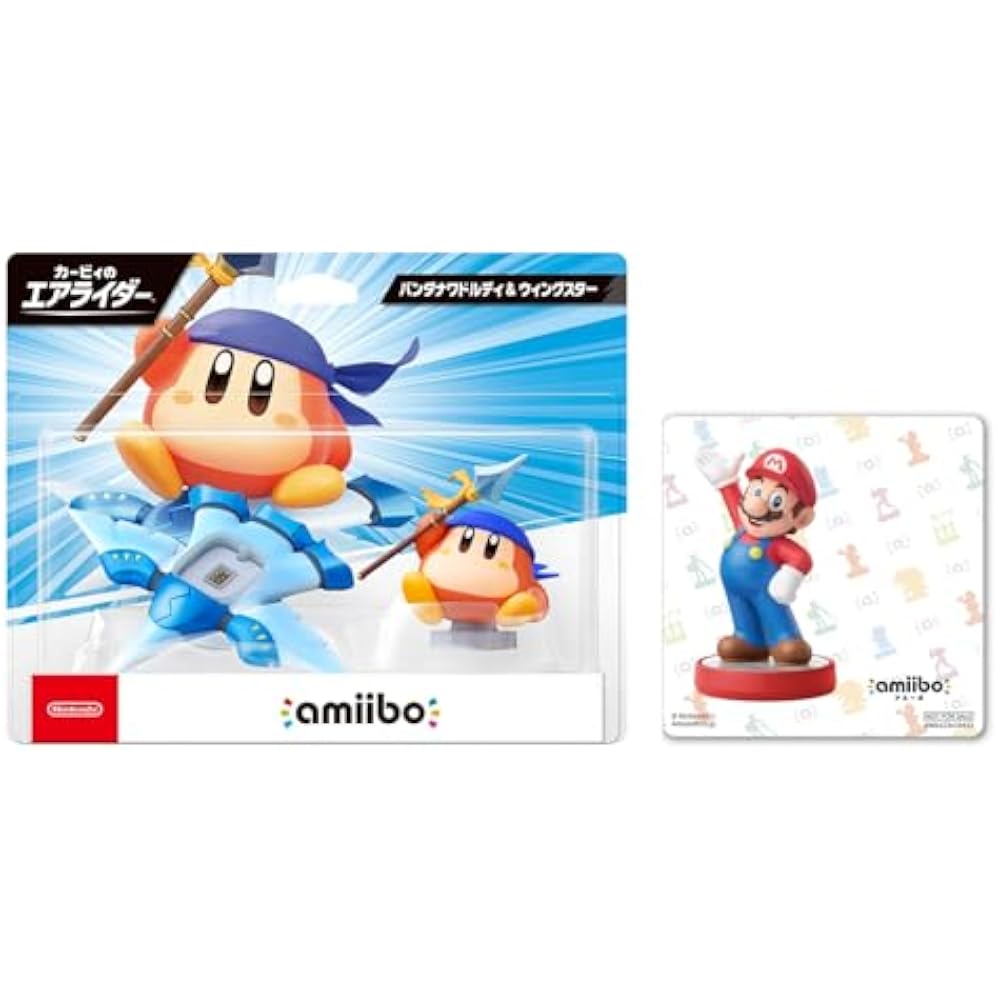 amiibo Bandana, Doldy & Wingstar (Kirby s Air Rider Series) [Amazon.co.jp Exclusive] Bonus Origin...