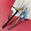 10inch Metal Vergil Yamato Katana Anime Devil May Cry 5 Sword Iron Ninja Knife Yamato Real Japanese Katana Samurai Sabre Toy