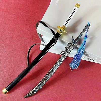 10 tommer Metal Vergil Yamato Katana Anime Devil May Cry 5 Sværd Jern Ninja Kniv Yamato Ægte Japansk Katana Samurai Krumsabel Legetøj