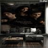 The Vampire Wall Tapestry Aesthetic Wall Hanging Printed Fabric Blanket Decorative Tapestries for Bedroom Living Room Home Decor