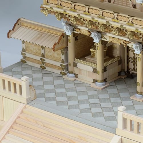 Woody Joe 1/50 Nikko Toshogu Shrine Yomeimon Gate Wooden Model Assembly Kit