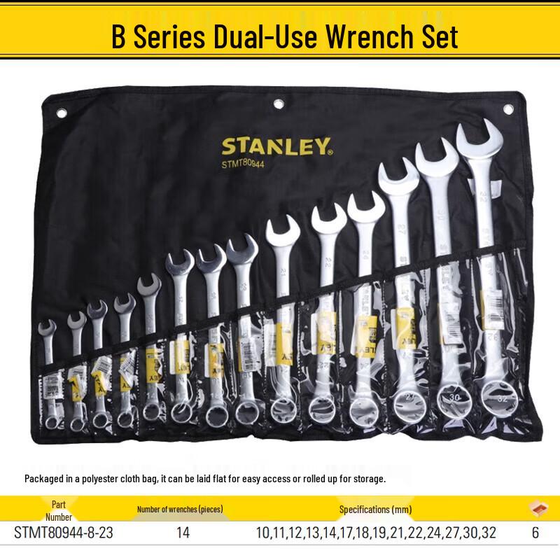 Stanley 14-Piece Combination Wrench Set