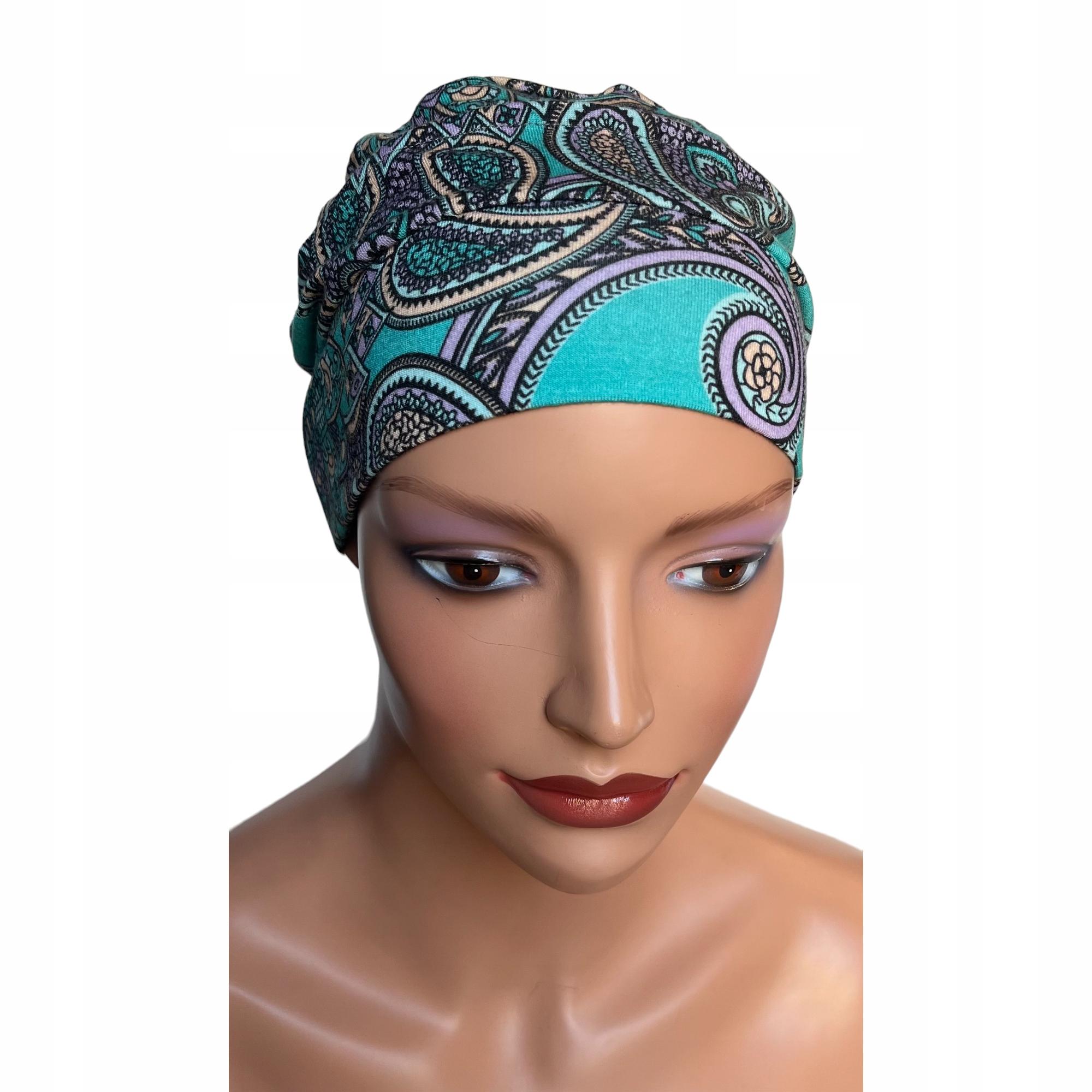 Turban Celestyna 411 Șapcă Sportivă Din Bambus De Asemenea După Chimioterapie black