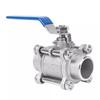 MODX 304 Stainless Steel Three-Piece Threaded Ball Valve
