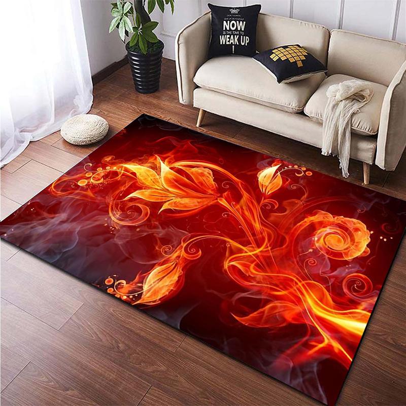 Colorful Magical Fantasy Abstract Art Printed Carpet for Living RoomHome Decoration Mats Boho Rugs Dropshipping Outdoor Rugs