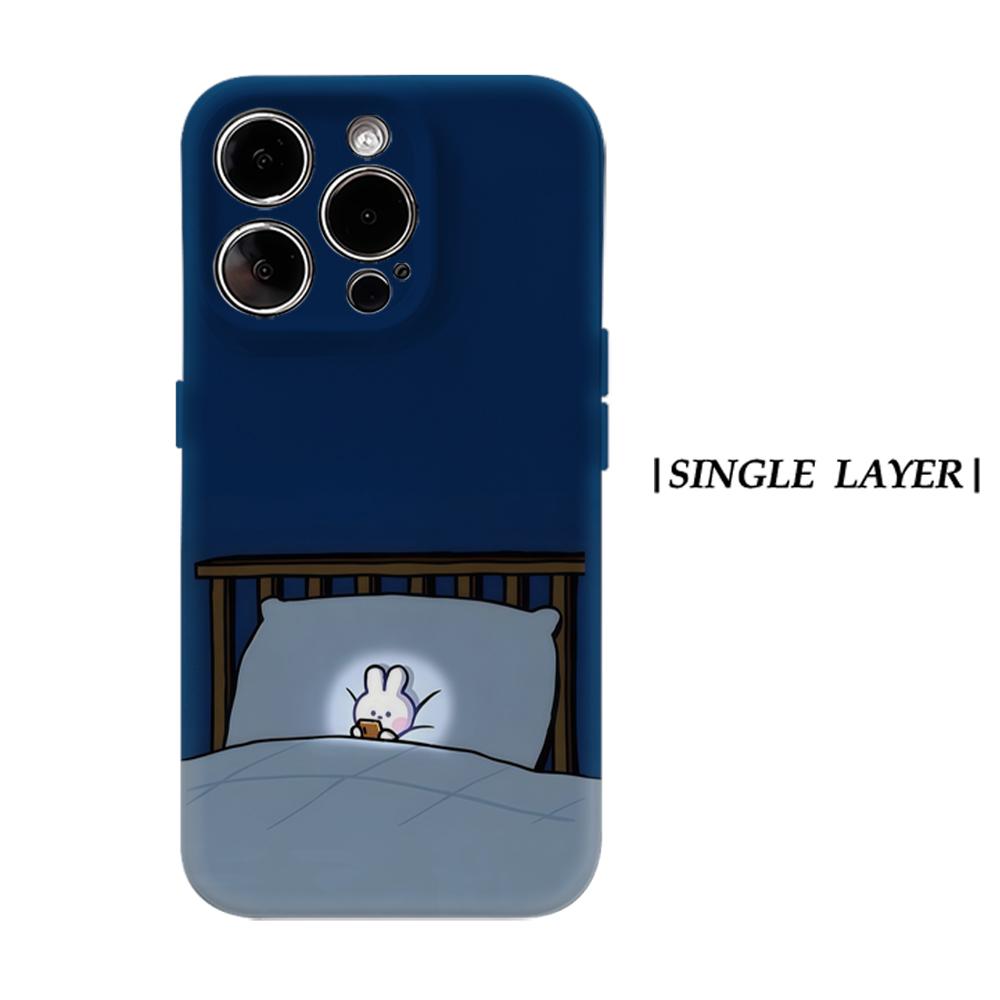 

Bed BunnyFor Magnetic Phone Case for IPhone 17 16 15 14 13 Pro Max Plus Single Double-layer Tough Case IPHONE17PROMAX