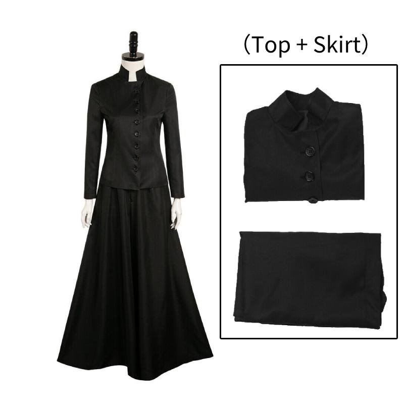 

Cosplay Beetlejuice Lydia Dress Set Halloween Party Stage Performance Costume XXL