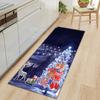 Christmas Porch Entrance Mat Kitchen Absorbent Strip Bathroom Non-Slip Mat Bedroom Living Room Carpet Floor Mat