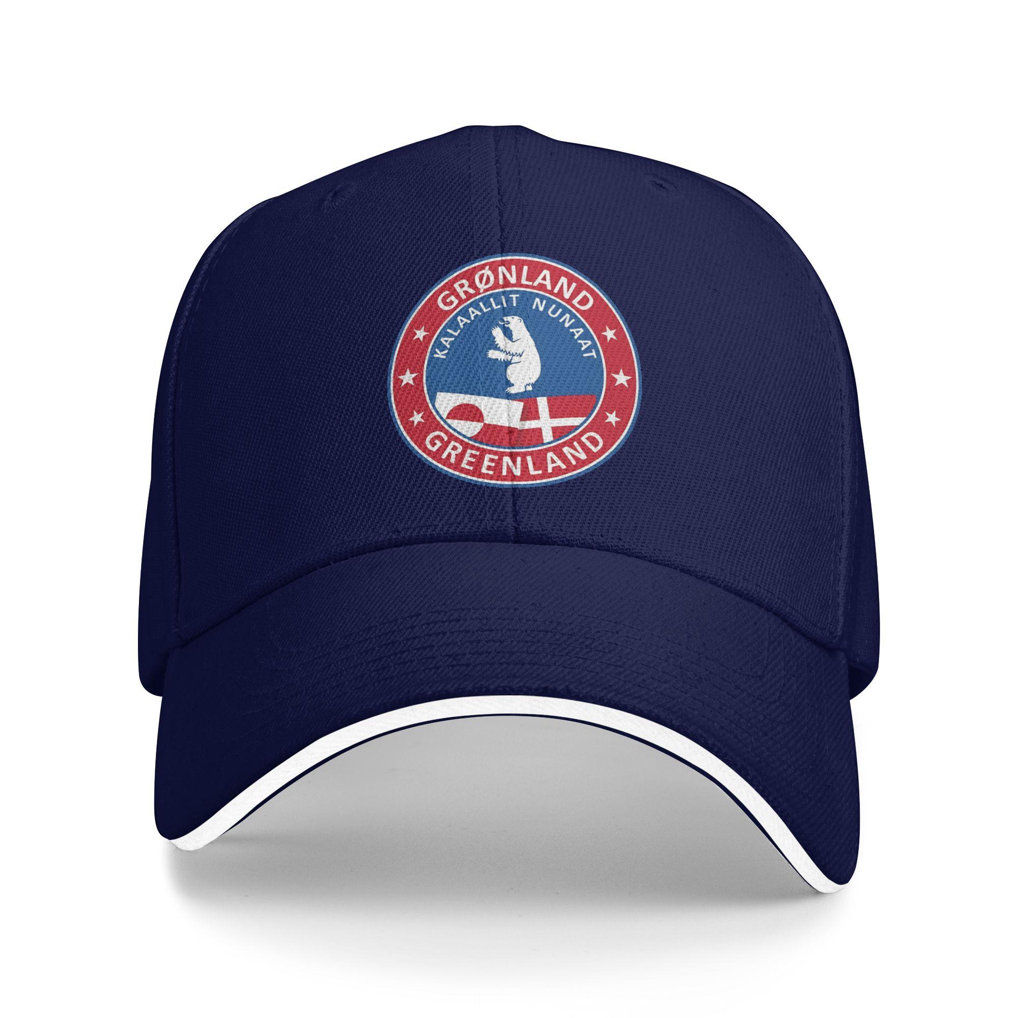 

Badge of Greenland Sun Baseball Cap Spring Unisex Unisex Print Trucker Hat Dropshipping Streetwear Outdoor Sport Baseball Caps One Size