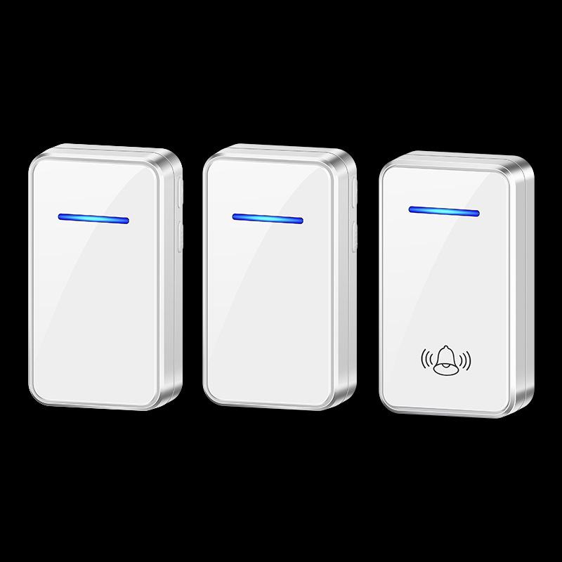 Wireless Dual Doorbell with USB & Waterproof Chime
