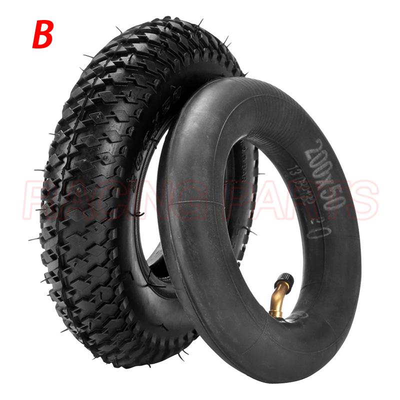 200X50 Wheels 8X2" Tire and Inner Tube for Electric Scooter Wheel Chair Truck Pneumatic Trolley Cart