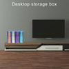 Efficient PVC Storage Solution for Desk Organizers Colorful and Portable Compartments for Various Items Organization