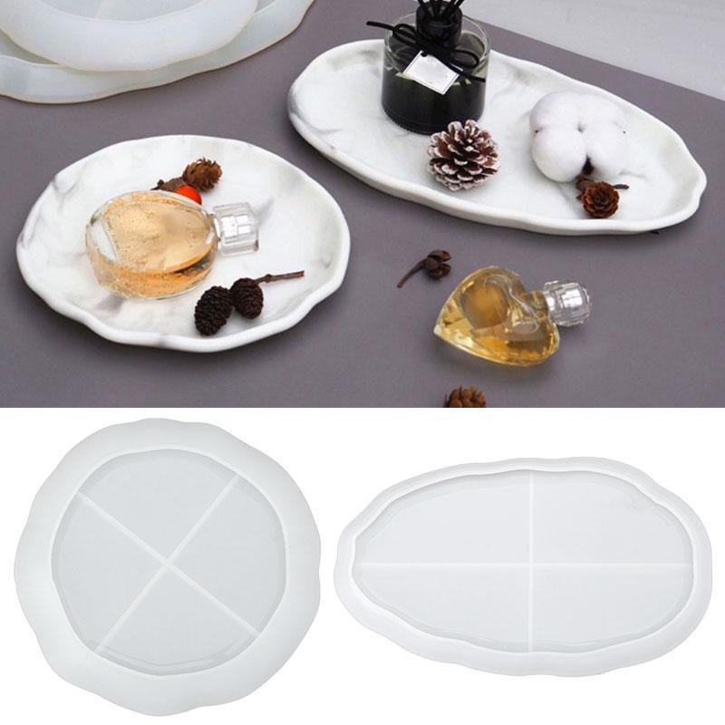 

DIY лоток для смолы эпоксидная силиконовая форма для хранения ювелирных изделий форма для литья под давлением