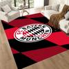 Bayern Munich Abstract Art Square Rugs Are a Great Choice for Living Rooms, Bedrooms, Home Décor, and As Gifts