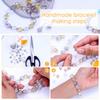 8mm/10mm Transparent Austria Crystal Glass Beads Roundle Spacer Loose Bead for DIY Bracelet Necklace Jewelry Making Accessories