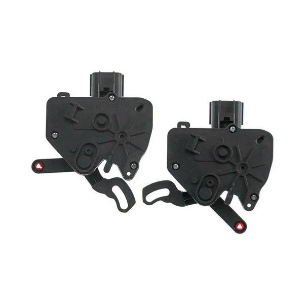 Automotive Sliding Door Lock Actuators (Left & Right) for Chrysler, Black, ABS Material