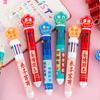 Multicolor Ballpoint Pen 10-Color-in-1 Pen Retractable Multicolored Pen for Writing Noting Journaling Color Coding