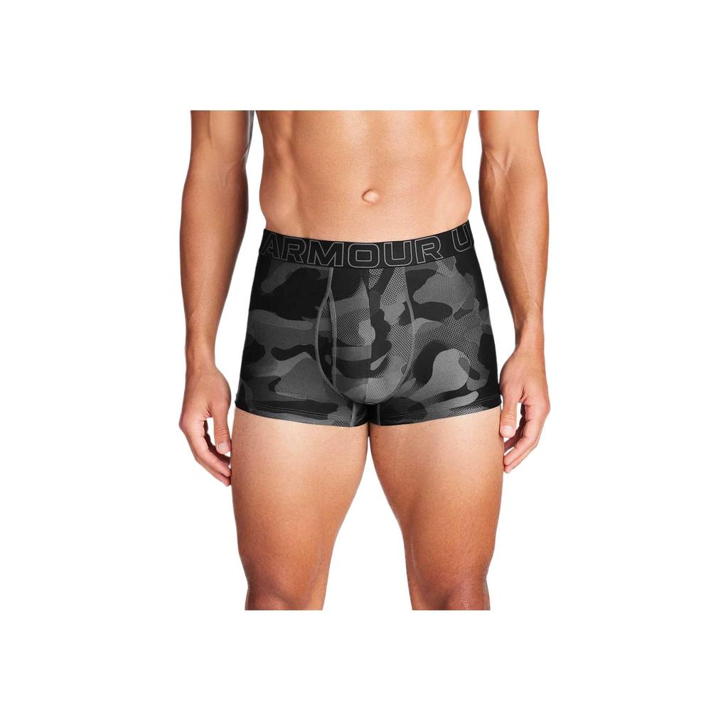 Under Armour Tech Boxer Jock Comfortable Fitting Soft Skin-Friendly Underwear 3-Pack Men underwear Black 1387419-001