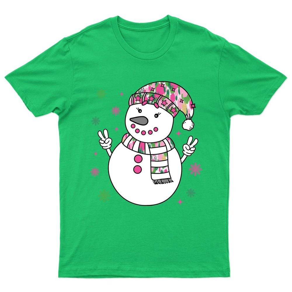 SnowUnisex Christmas Holiday TShirt Unisex Gift Retro Funny Unisexs a S