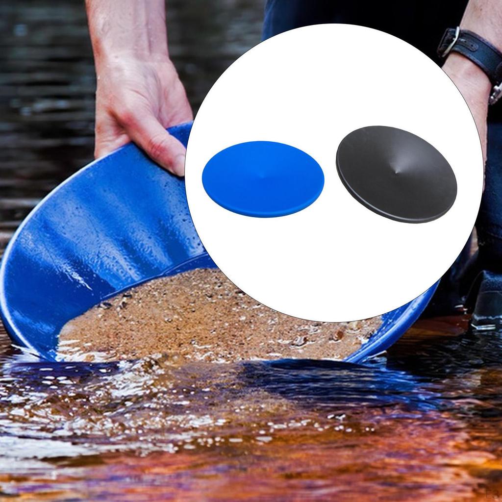 Goldwaschpfannen-Sammelwerkzeug, tragbar, 51 cm, leicht, für die Goldsuche im Freien