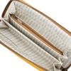 Moz Elk Leather Long Wallet with Genuine Cowhide for Men and 86181 Zip-Around Design, Leather, Women, No. (Camel)