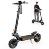 iScooter W10 40KM/H Electric Scooter 1200W 48V15AH 10-Inch Tubeless Off-Road Tires Foldable Disc Brakes With APP
