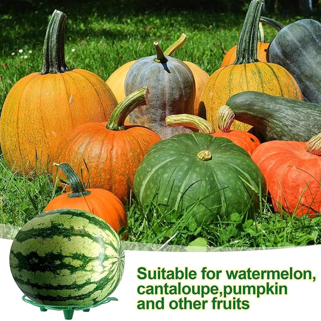 5er-Pack Pflanzen-Melonen-Stützen, Käfige, Halterungen, Rankgitter für Wassermelonen, Cantaloupe-Melonen, Kürbisse, Erdbeeren, Vermeidet Bodenfäule, Wiederverwendbar