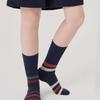 Bananasisters Twin Unisex Line Medium Socks Navy