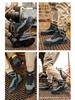 Top-Selling High-Top Microfiber Leather Safety Boots - Outdoor Mountaineering Steel Toe, Anti-Smash, Anti-Puncture, Wear-Resistant.