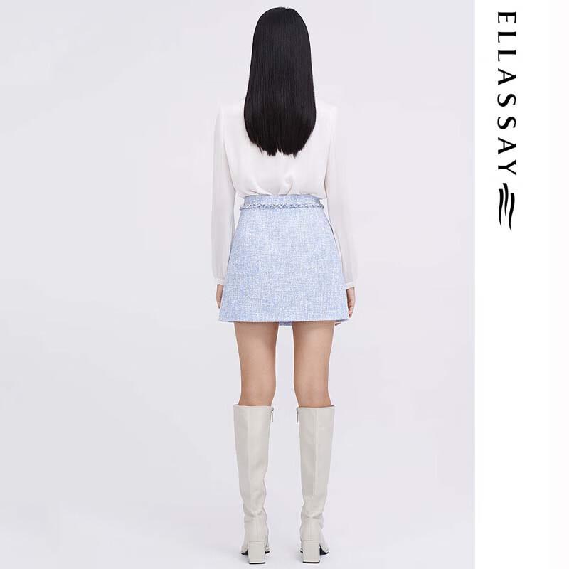 ELLASSAY Women's Spring/Summer Commuter Drape Blouse