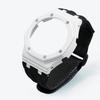 GA-2100 Carbon Fiber Case & Nylon Strap Set for Casio GA2100/2110/B2100/GM2100/GBM2100-Shock Resistant Watch Mod Kit Accessories