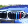 For BMW 3-Series G20 - Blue Front Center Mesh Grille Grill Strip Trim