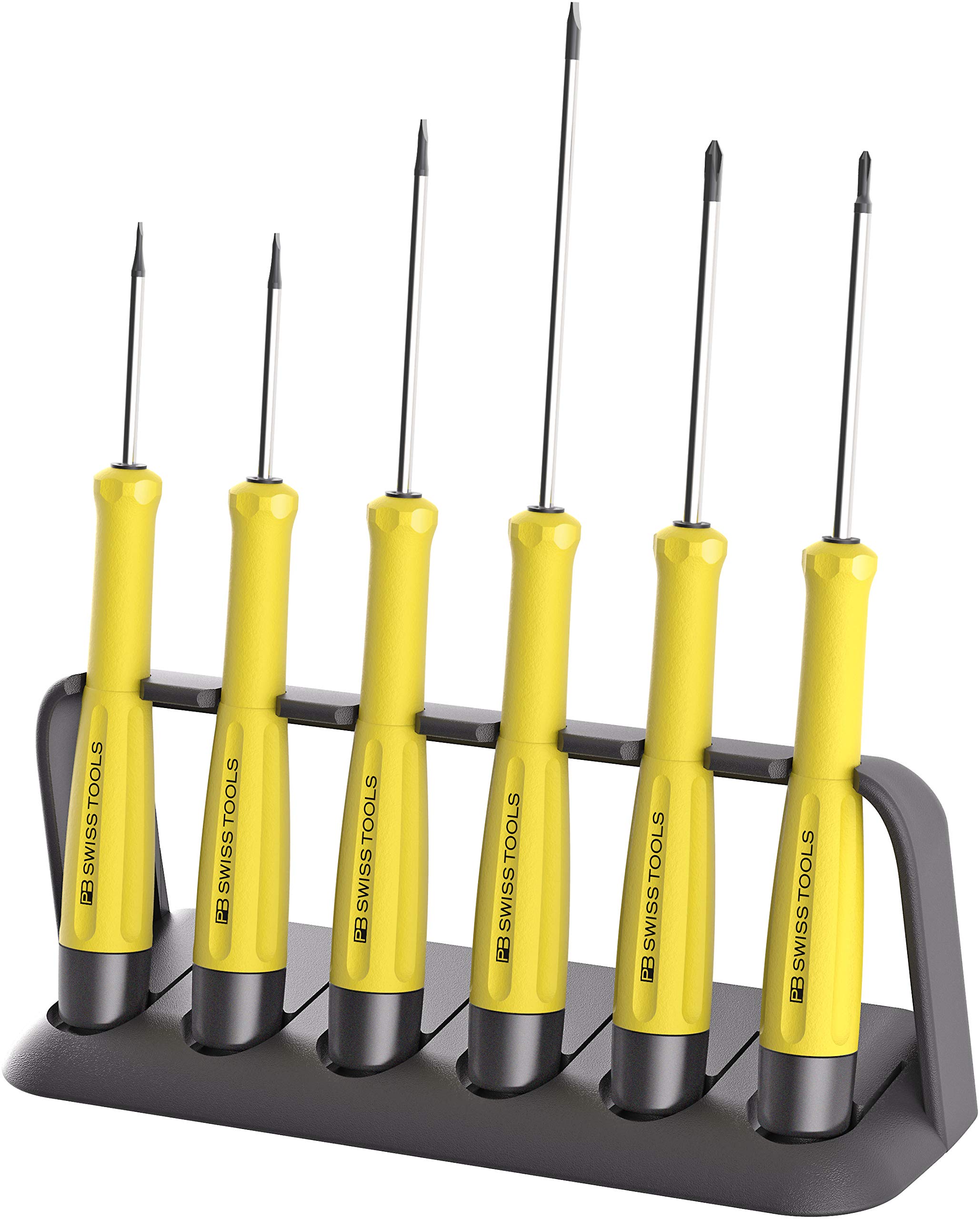 

PB SWISS TOOLS 8641ESD Набір прецизійних викруток Swiss Grip ESD Підставка