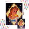 Cinderella Diamond Mosaic Painting Art Kit Handmade DIY Home Decor