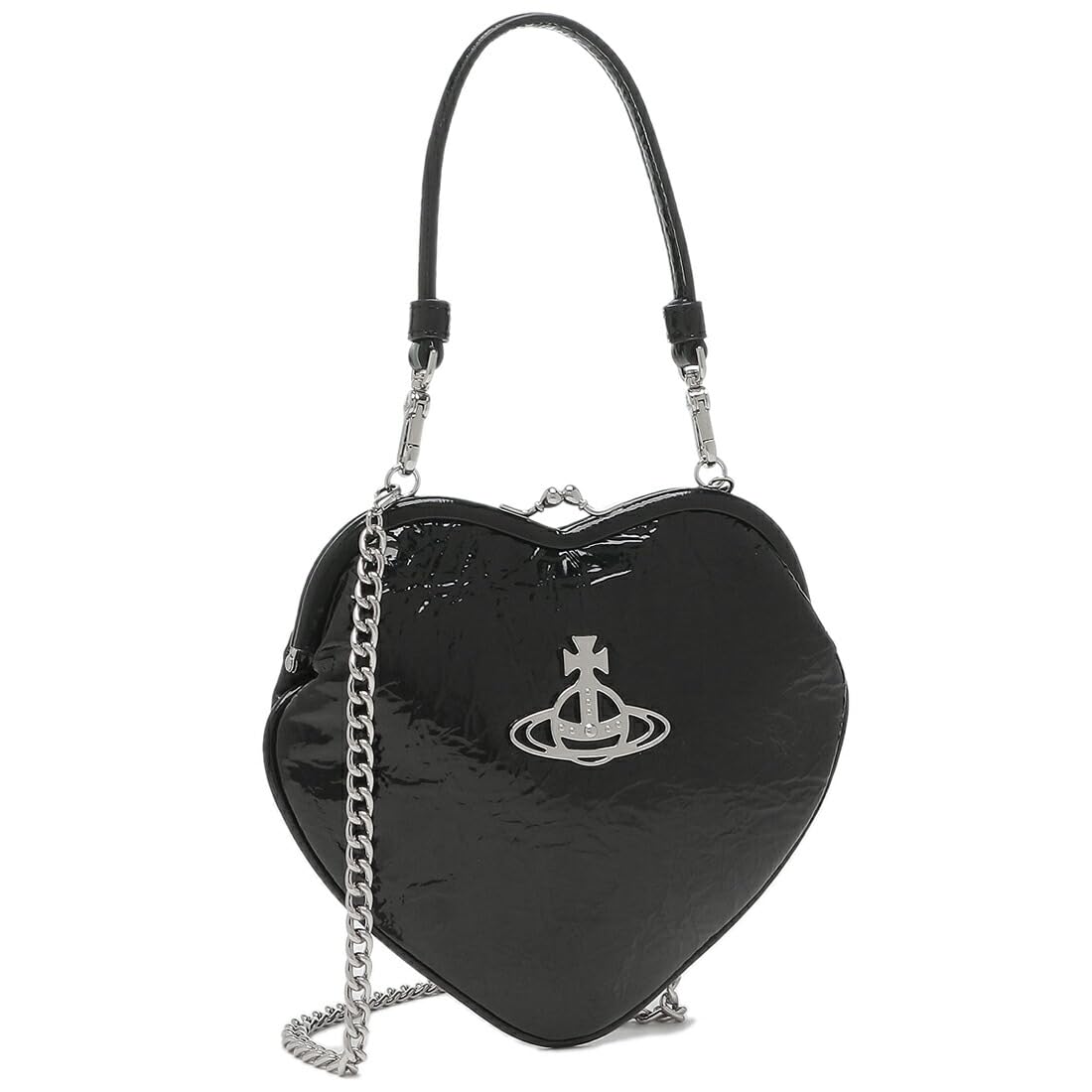 

Vivienne Westwood Bell 4304006N S000W LA001 Handbag/Shoulder Bag, Black, Women s, [Used] чорний