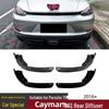 Porsche 718 Cayman 982 Rear Diffuser Kit: 2016+ Tail Lip & Corner Modifications