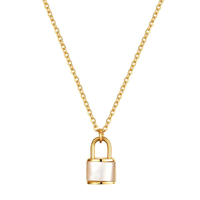 

Простое белое ожерелье с подвеской в виде головы рябчика, женская нишевая легкая роскошная высококачественная цепочка на ключицу