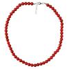 AAA Quality Tinny Beaded Red Coral Chocker Necklace Natural Semi Precious Gemstone Jewelry Collar Necklace