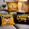 Fashion Food Print C-Cheetos Pillow Case Office Cushions Suitable For Sofa Car Bedroom Decorative Cushion Cover